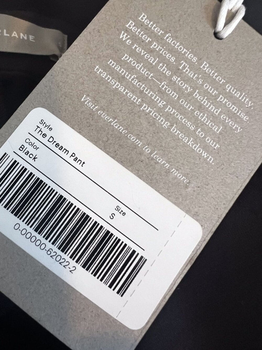 EVERLANE The Dream Pant in Black Small NEW! - Picture 9 of 16